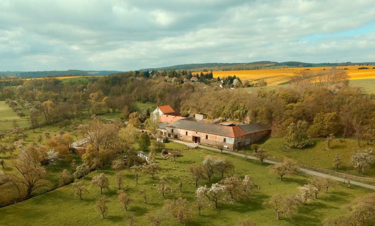 Ferienwohnung Kroppenmuehle Schoenburg Exterior foto