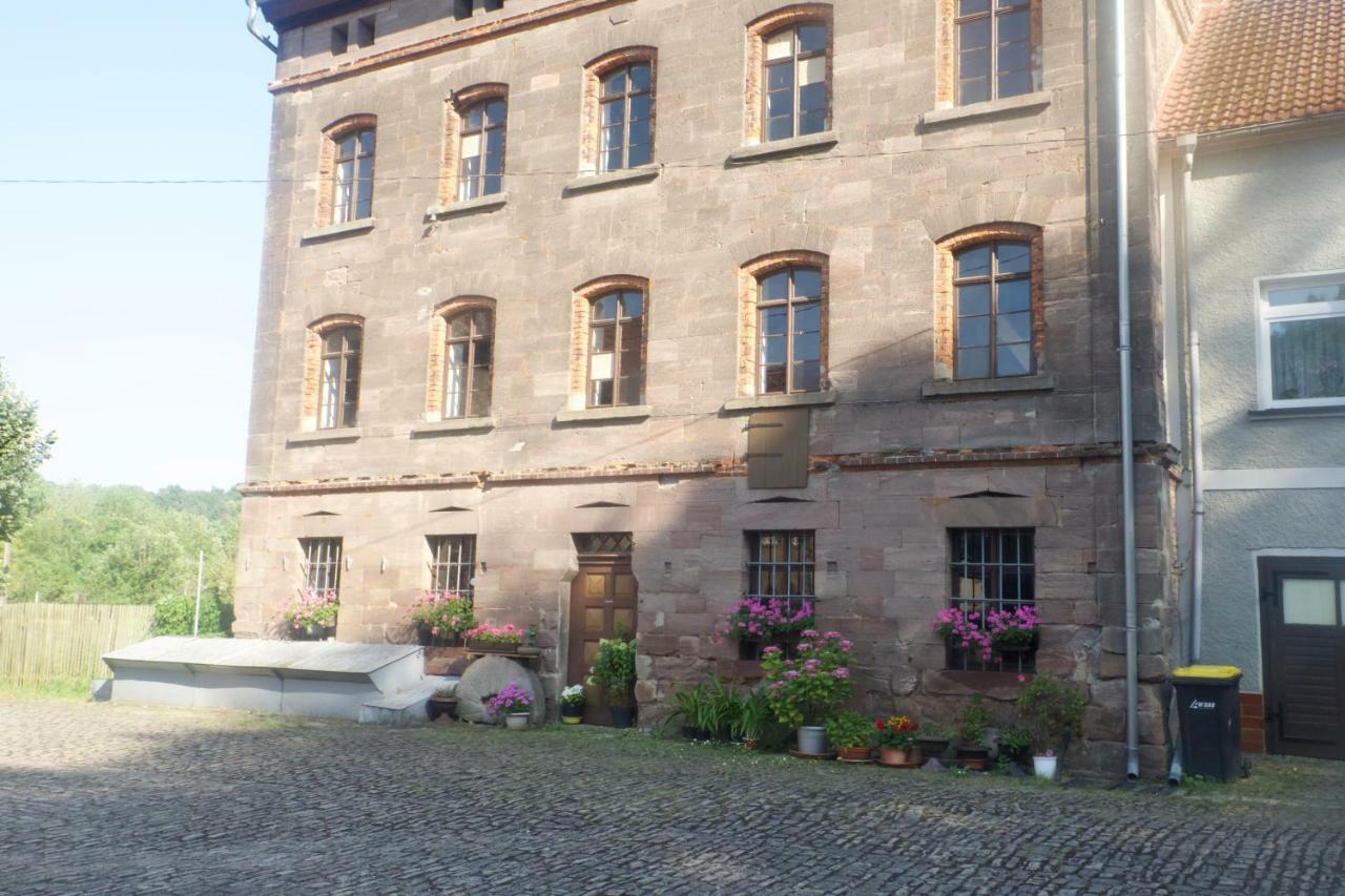 Ferienwohnung Kroppenmuehle Schoenburg Exterior foto